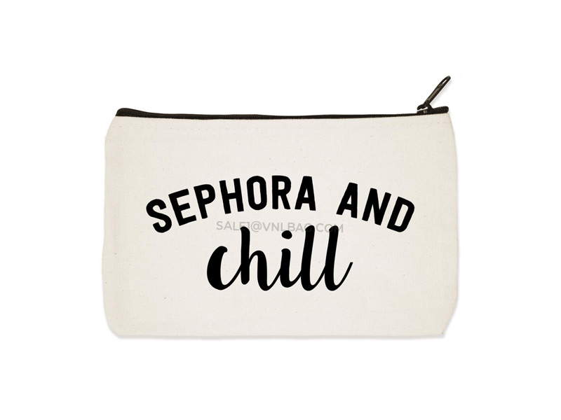 Canvas pouch bag 1